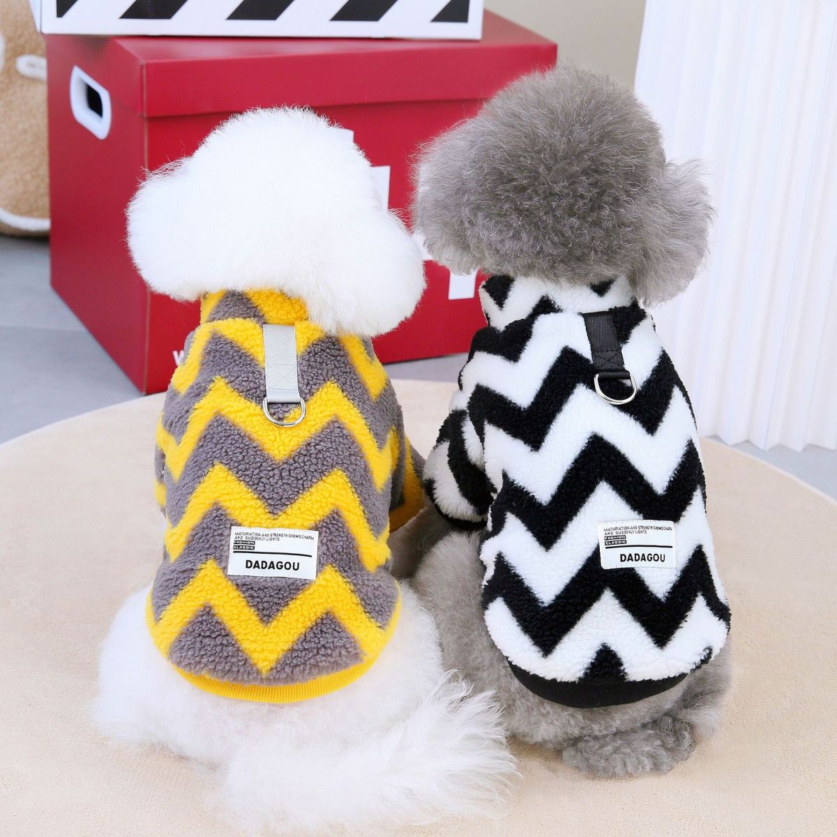 AutumnWinter Teddy Bear Panda Pet Cotton-Padded Coat