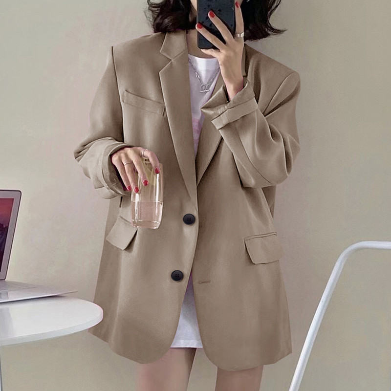 Korean-style British-style Suit Womens Coat
