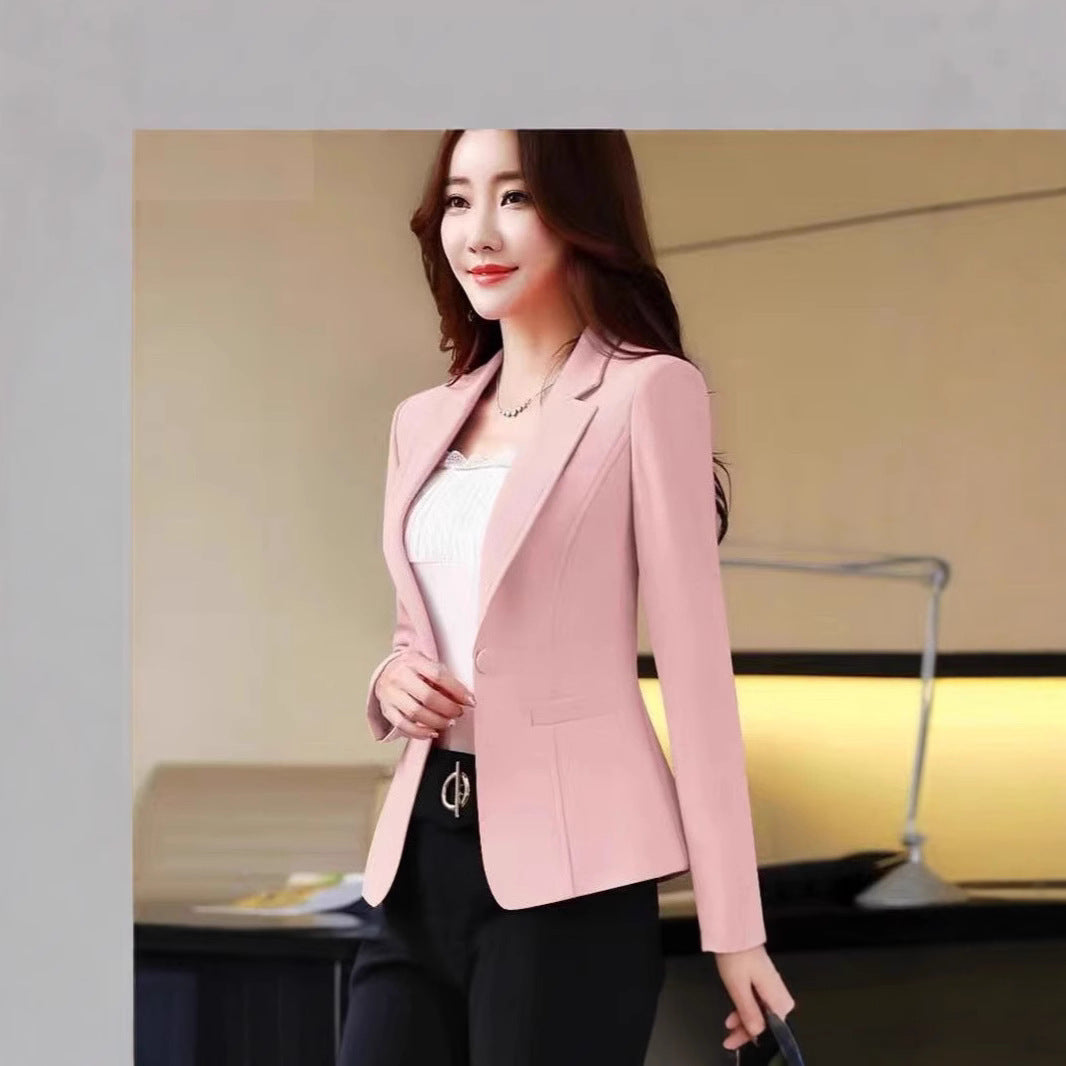 Korean-style Casual Fitted Top For Women