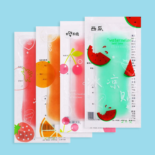 Creative Fruit Flavor Cooling Plaster Cooling Cute Heat Radiating Phone Screen Protector