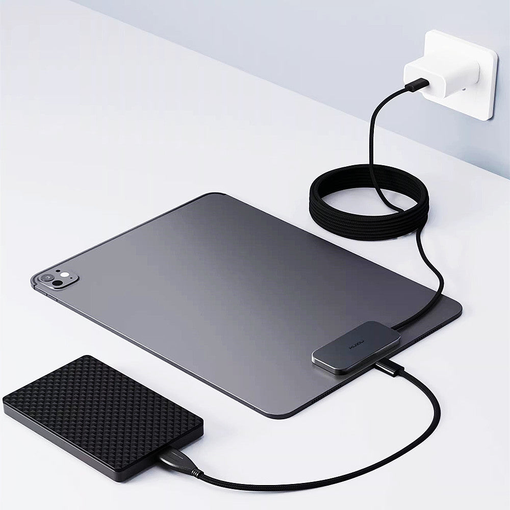 Fast-charging Smart Charger Wireless Charging Pad With USB-C Cable