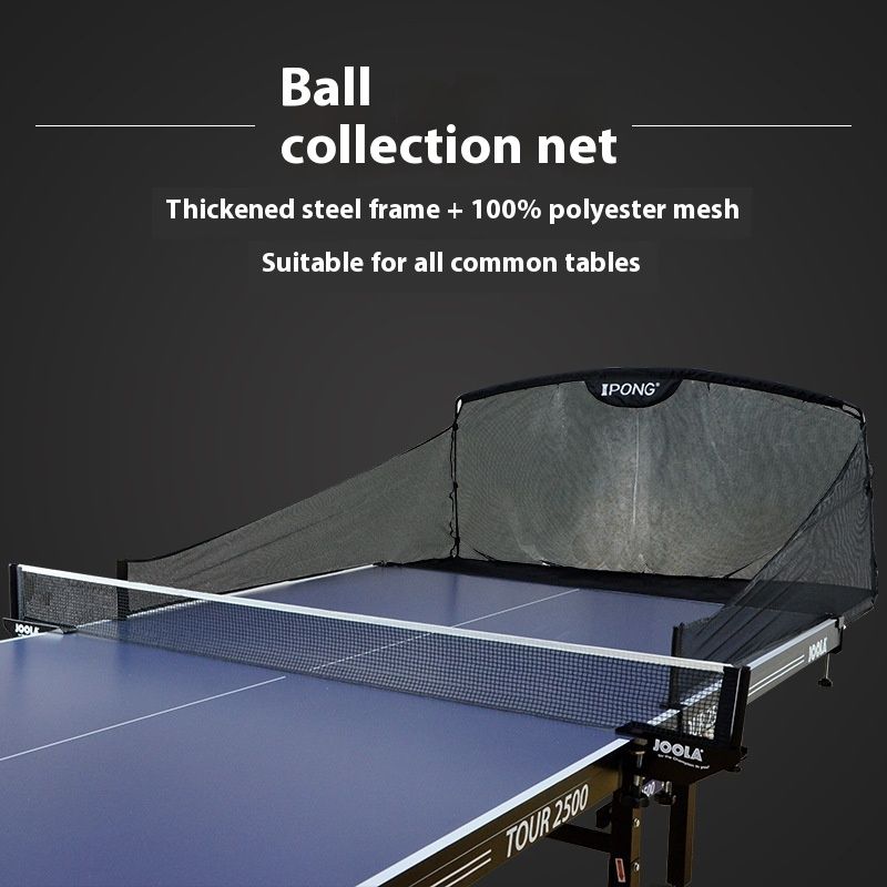 Table Tennis Ball Collection Net Foldable Recovery Net Ball Collector-strainer Strong And Durable