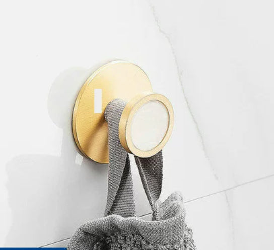 Space Aluminum Bath Towel Rack Bathroom Storage Rack 6-Piece Set