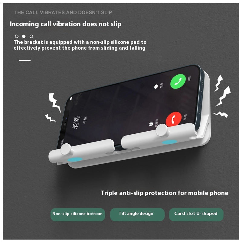 Simple Bedside Wall-mounted Phablet Charging Bracket