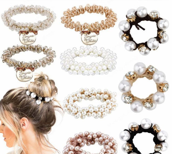 Simple Temperament Hair Tie Korean Internet Celebrity Rubber Band For Hair