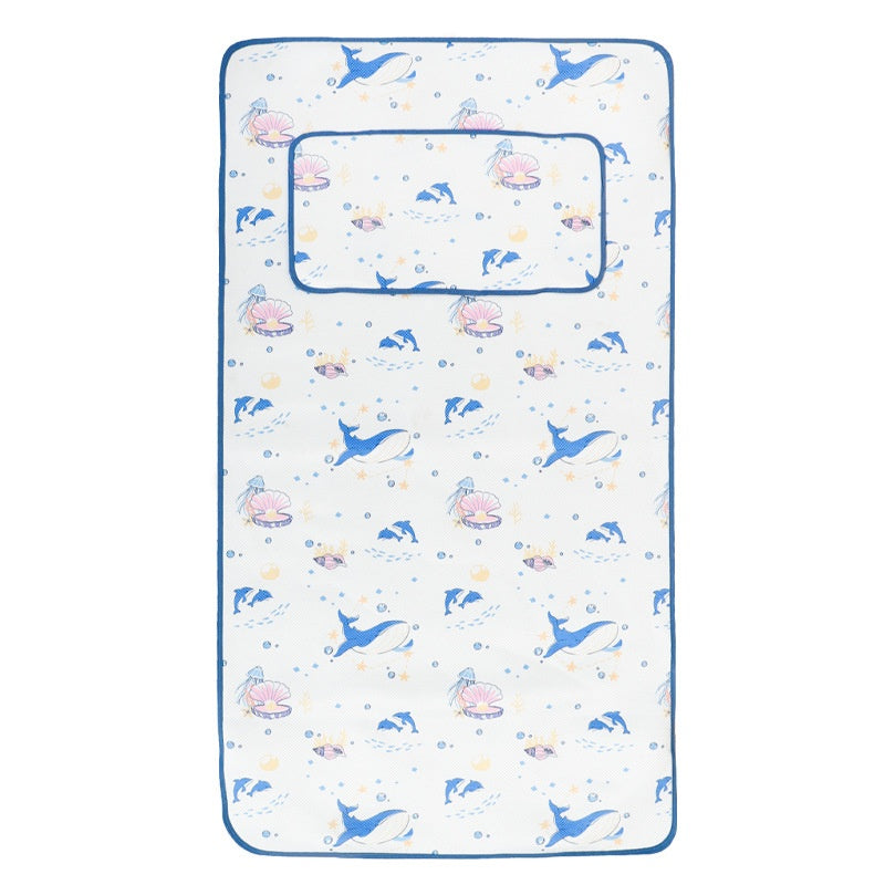 Cooling Ice-silk Class A Stroller Mat For Spring And Summer
