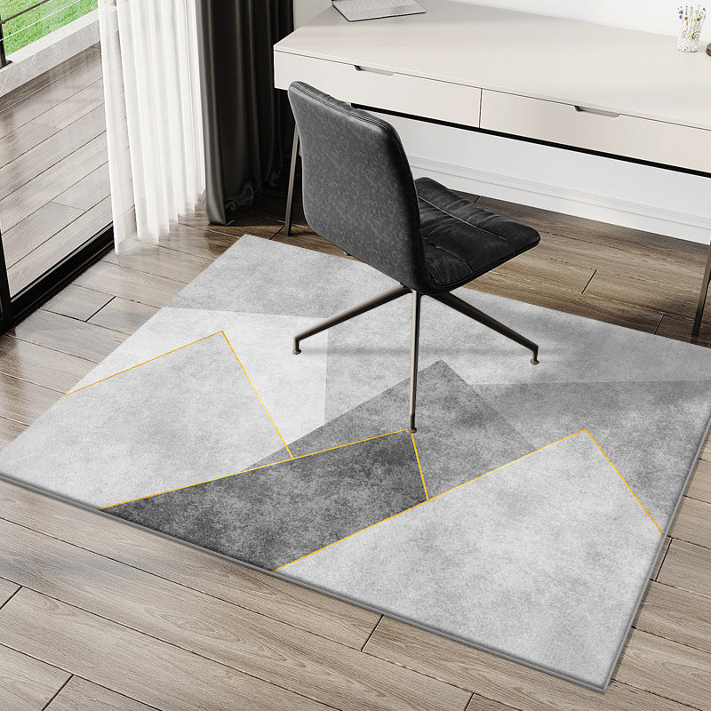 Sound Insulation Carpet Study Office Computer Desk Gaming Chair