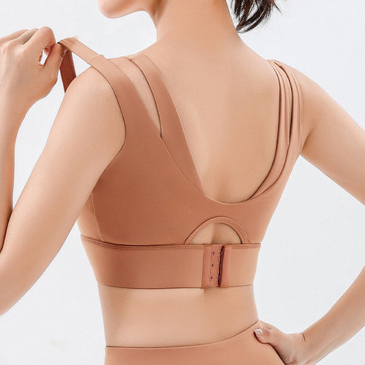 High-impact Resistant Fake Two-piece Fitness Yoga Vest