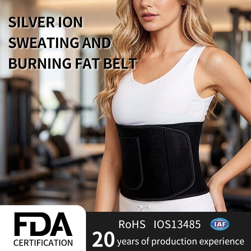 Intensive Sweat-Inducing Exercise Waist Shaping Belt For Fat Burning, Weight Loss, Fitness, Abdominal Slimming, And Body Shaping For Women