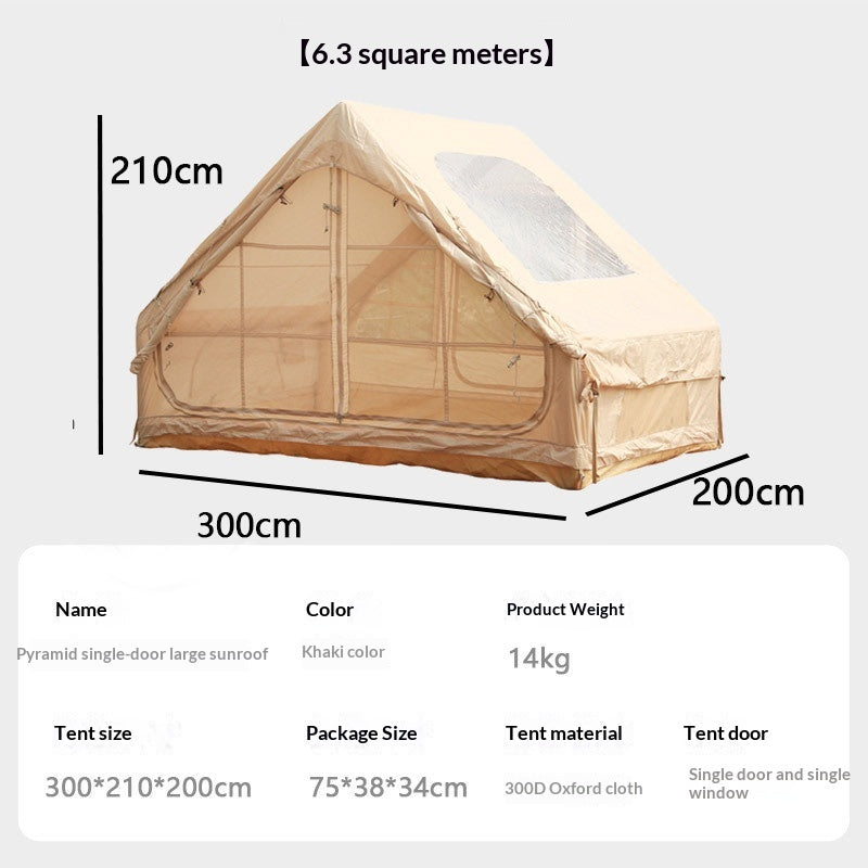 Lightweight Inflatable Tent For Outdoor Camping