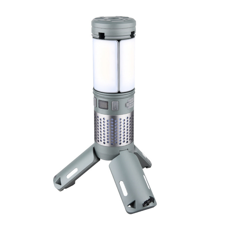 Outdoor Multifunctional Telescopic Folding Camping Lantern Charging Atmosphere