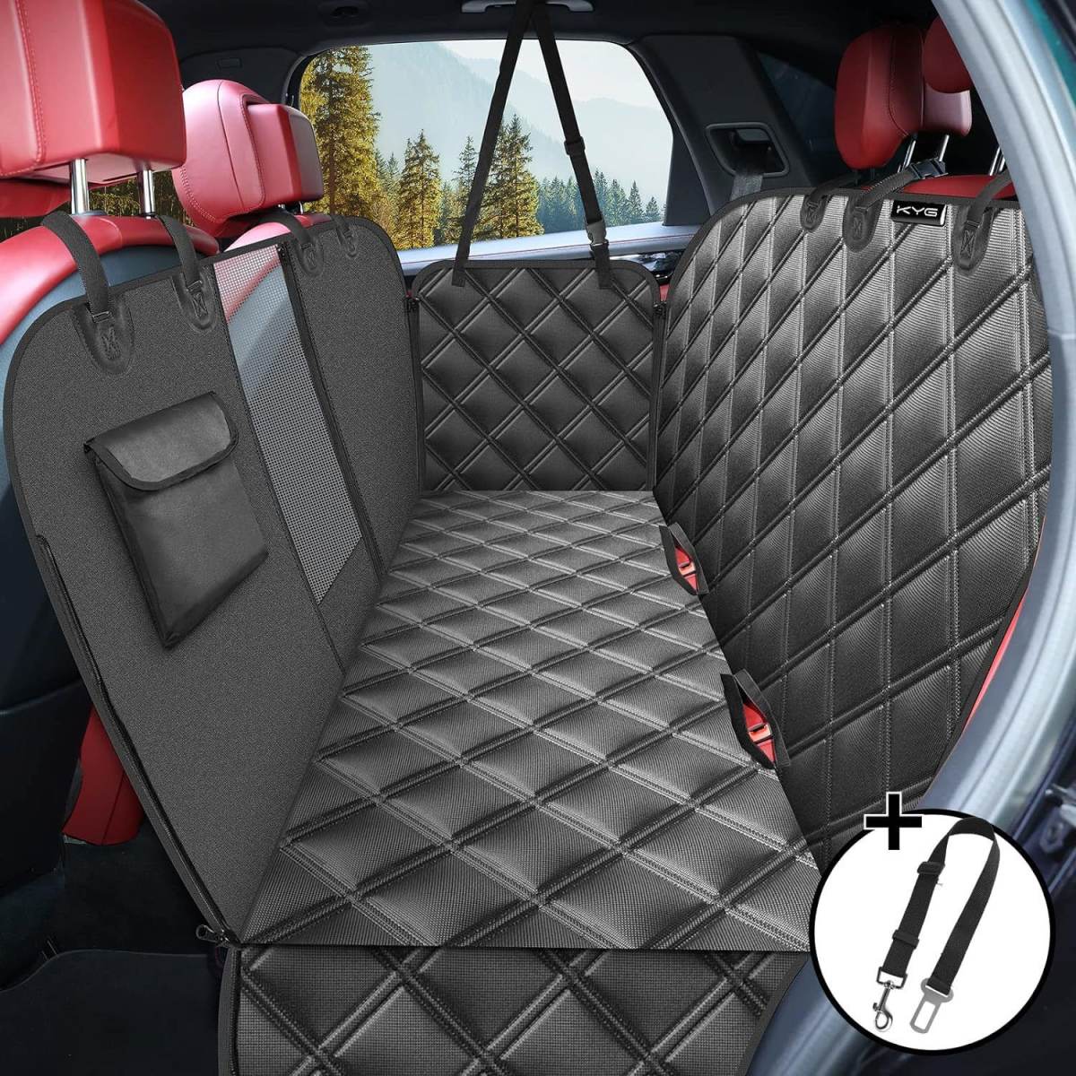 Cross-border Best-selling Car Pet Mat Rear Seat For Vehicles