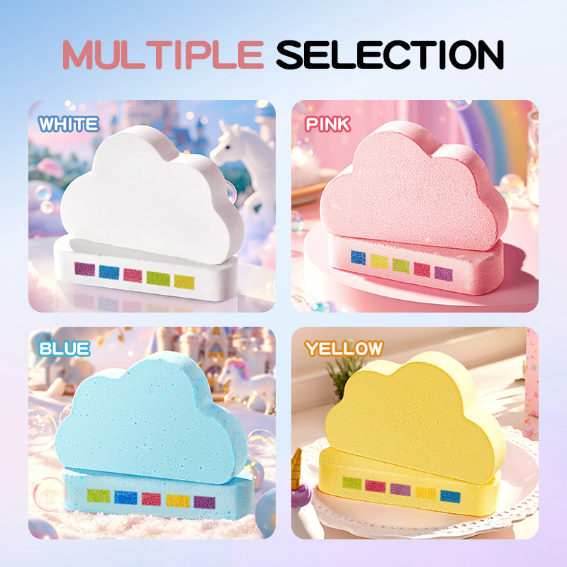 Rainbow Cloud Bath Salt Balls Deep Cleansing