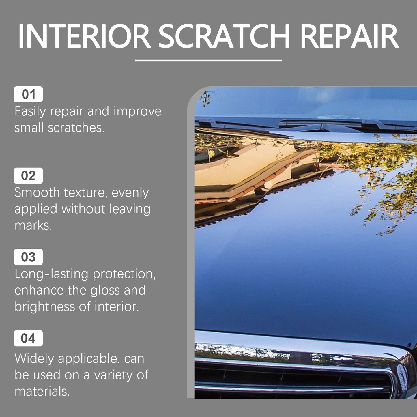 RAYHONG Cross-border Car Scratch Care Wax, Car Polishing, Cleaning, Stain Removal, Scratch Removal, Coating, And Renovation Care Wax