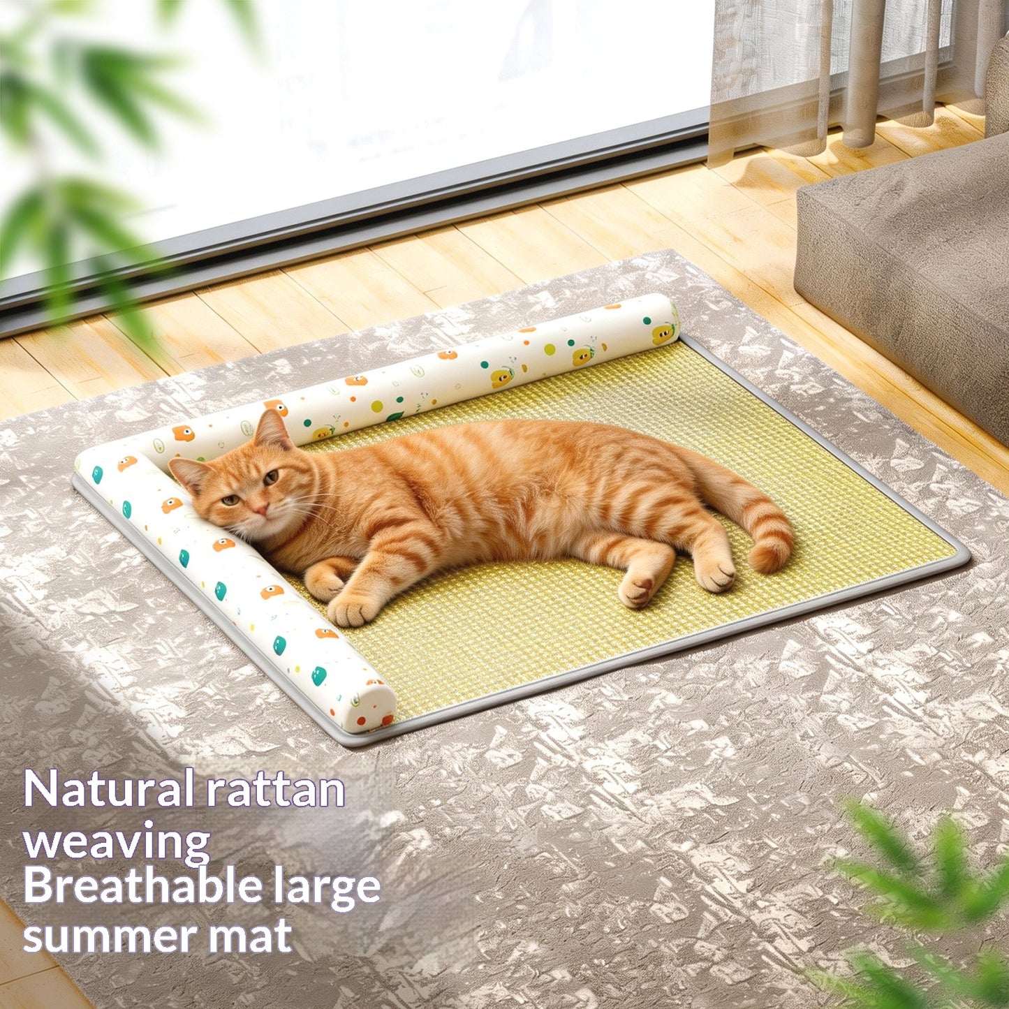 Fashionable And Unique Summer Cat Cooling Mat
