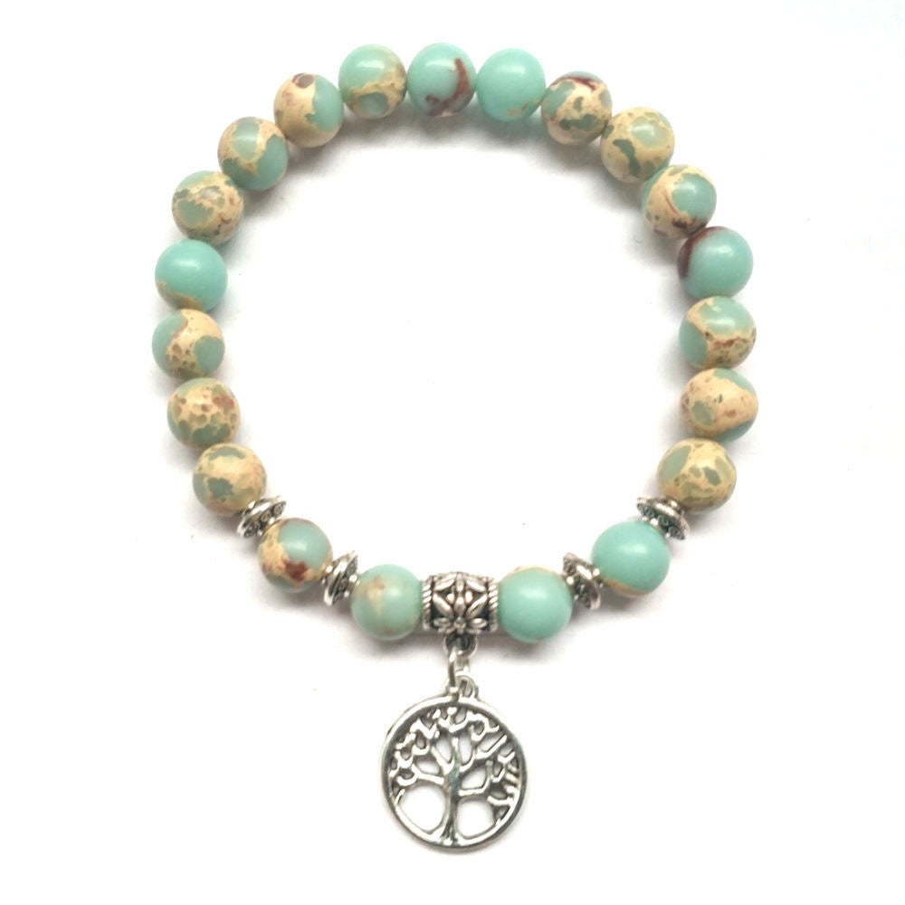 Yoga Pendant True Pine Stone Shoushan Volcanic Lava Bracelet
