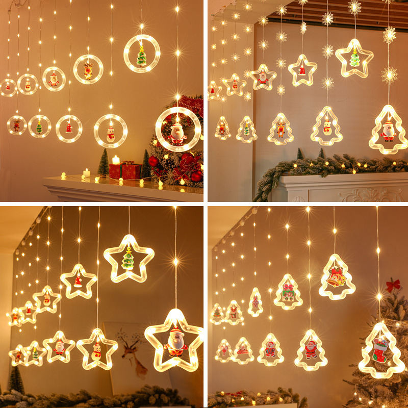 LED Room Decor Customizable Curtain Accent Lights