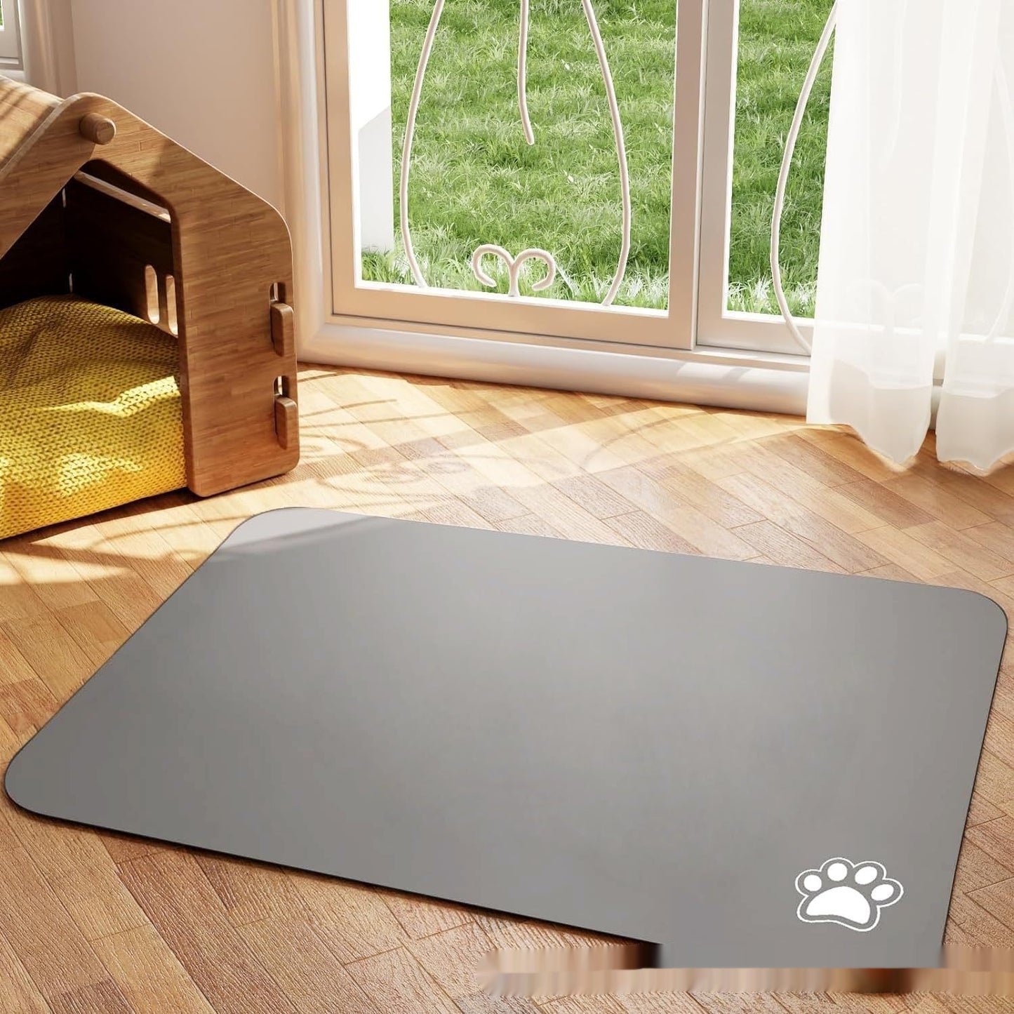 Pet Water-absorbent Quick-drying And Stain-resistant Floor Mat