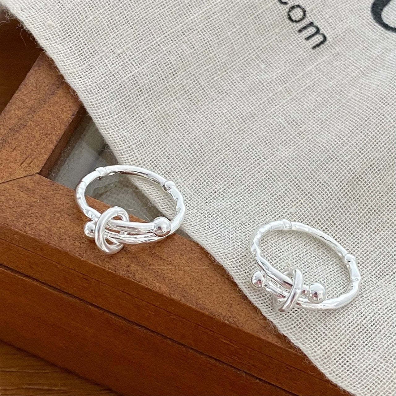 1pc 999 Sterling Silver Cross Ring Hammered Open Ring, Minimalist & Cool Style, Perfect For Daily, Dating & Gifting, Ideal Valentine's Gift