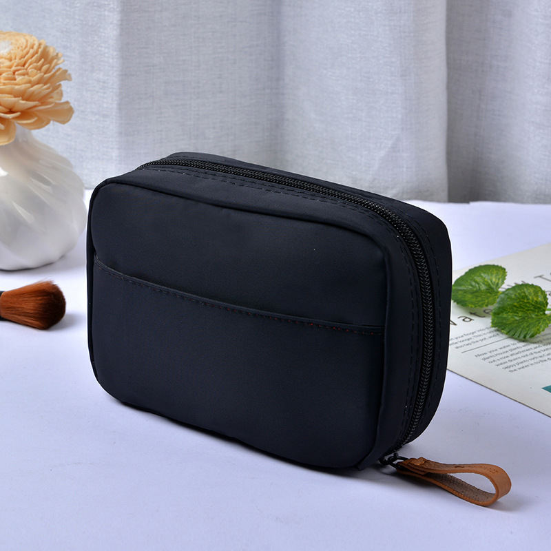 Ink Color Tone Simple Portable Printed Makeup Bag