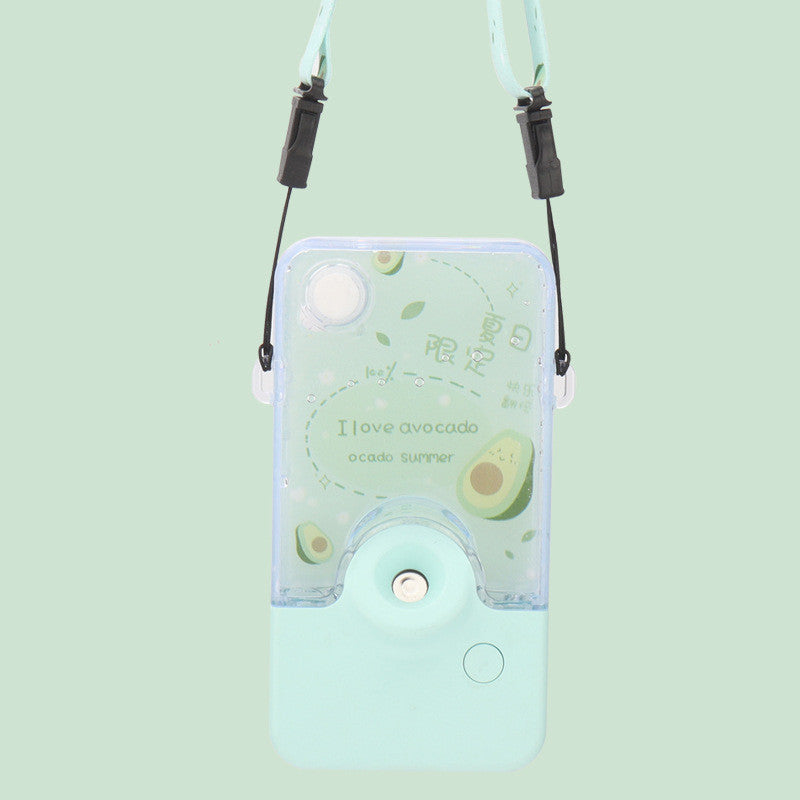 Water Meter Humidifier Portable Handheld Neck Spray Hydration