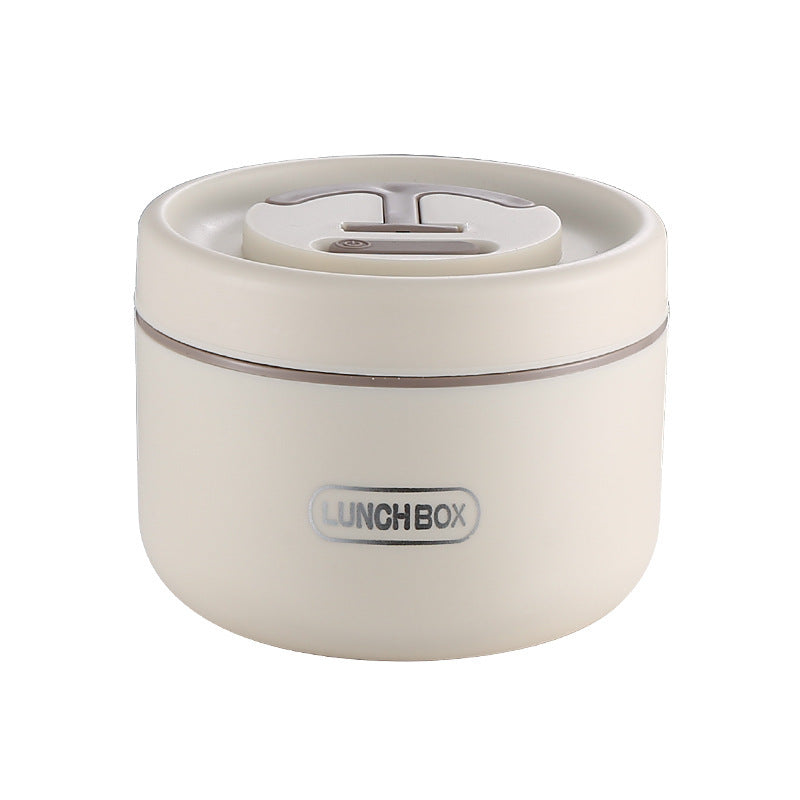 304 Stainless Steel Thermal Lunch Box Microwave-Safe Insulated Container For Office Workers