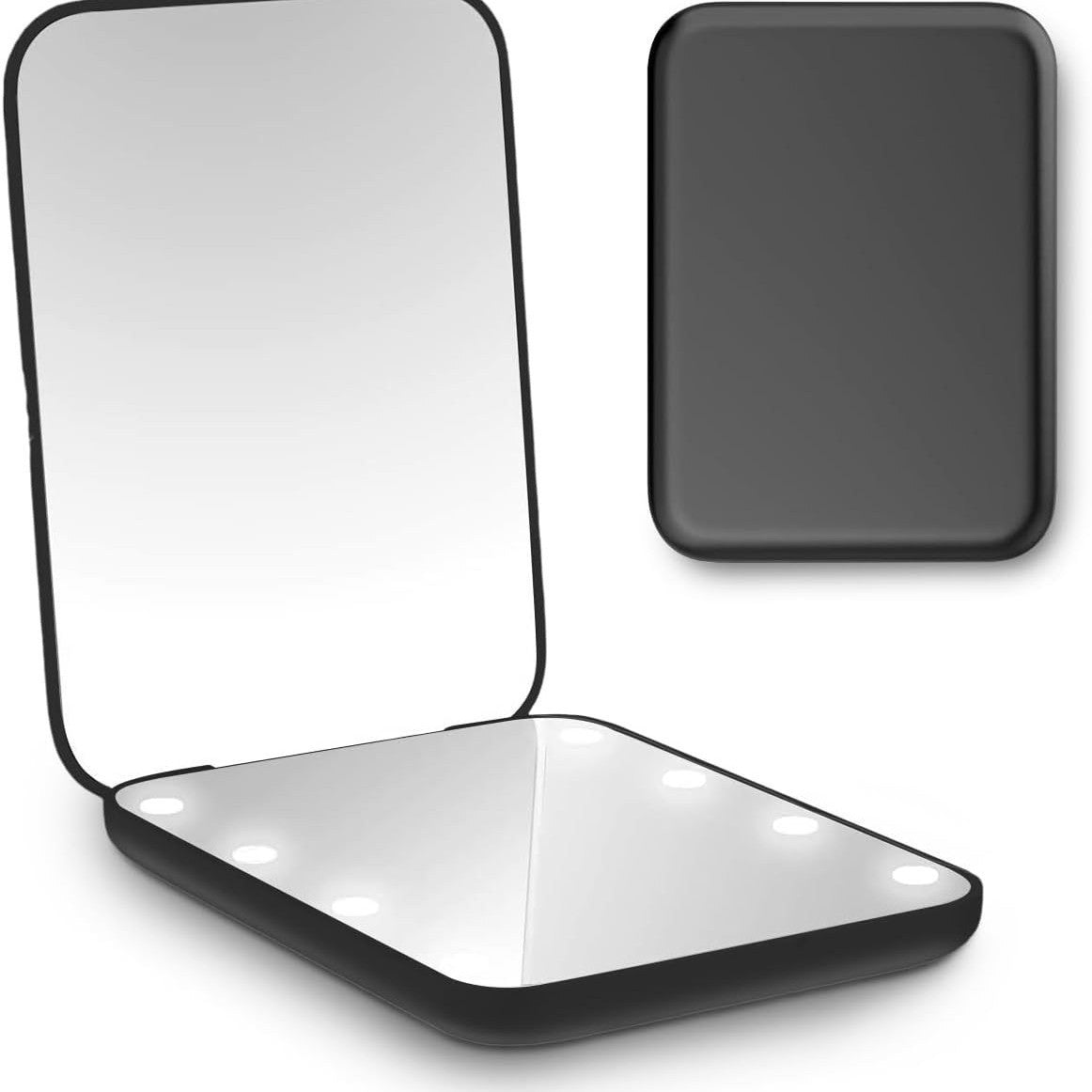 Ultra-thin LED Handheld Makeup Mirror