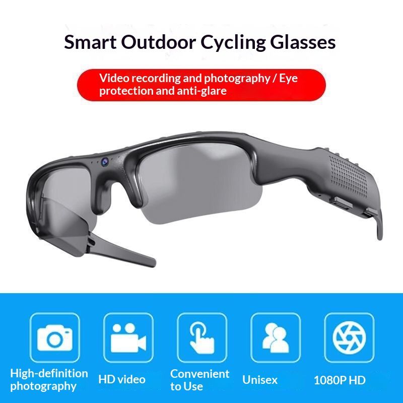 Multi-functional Portable Smart Cycling Glasses