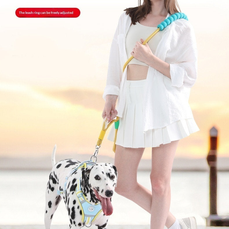 Dog Pet Single-leash All-in-one Adjustable Explosion-proof