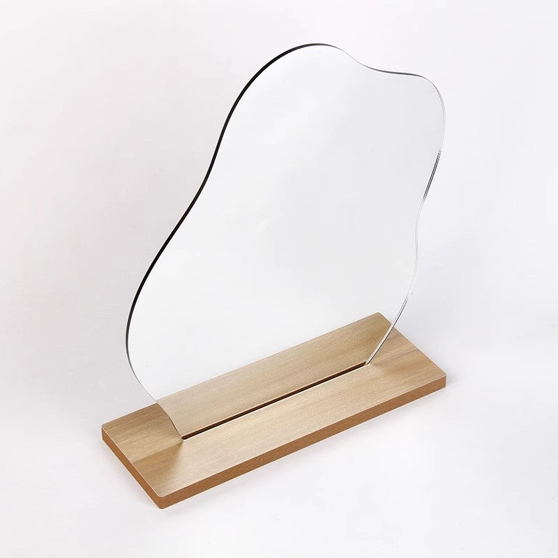 Irregular-shaped Makeup Mirror Photo Prop