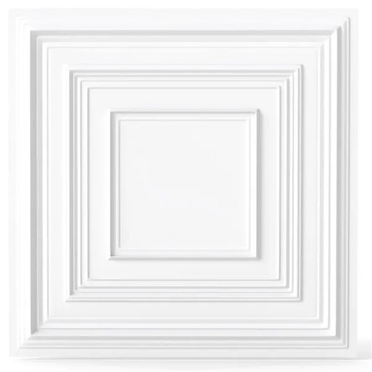 12 Pack 24" X 24" PVC Drop Ceiling Tiles, Waterproof 3D Textured Ceiling Panels For Home Office