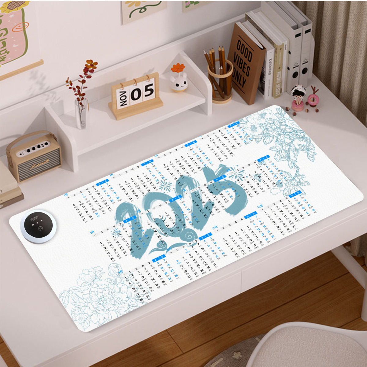 3-speed Smart Temperature Control 220V Calendar Heating Mouse Pad