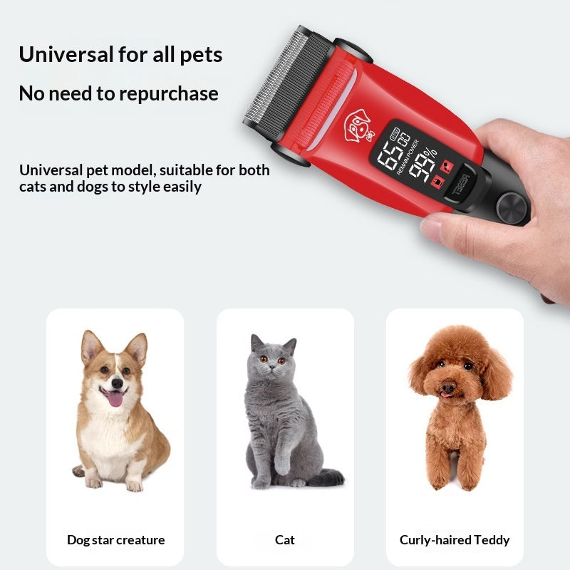 Pet Electric Clipper Dog Grooming Trimmer Rechargeable