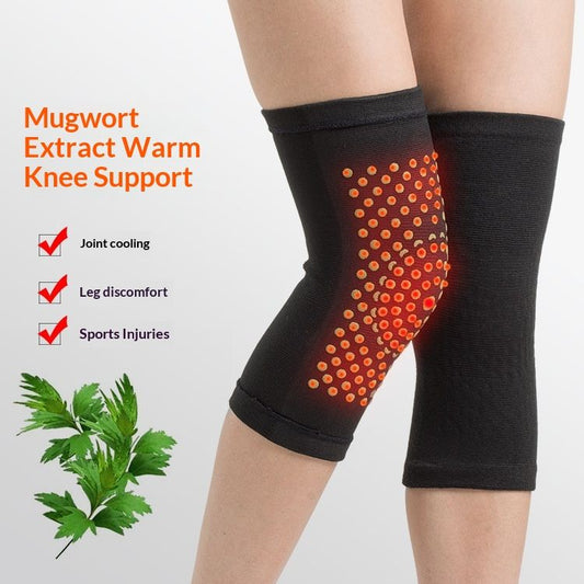 Wormwood Kneepad Warm Elderly Cold-proof Air-conditioned Room Men's And Women's Knee Leg Guard Heat Storage Warm Kneepad