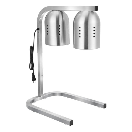 Commercial Food Heat Lamp With 500W Bulbs For Food Restaurant Kitchen Buffet