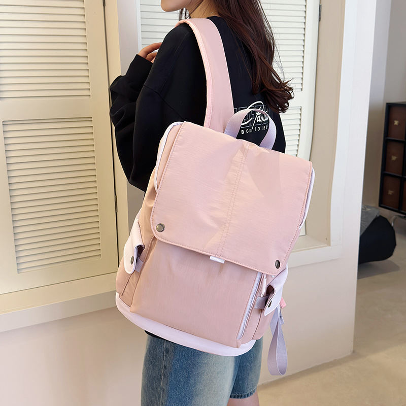 Mens Backpack Workwear-inspired Functional Style Outdoor
