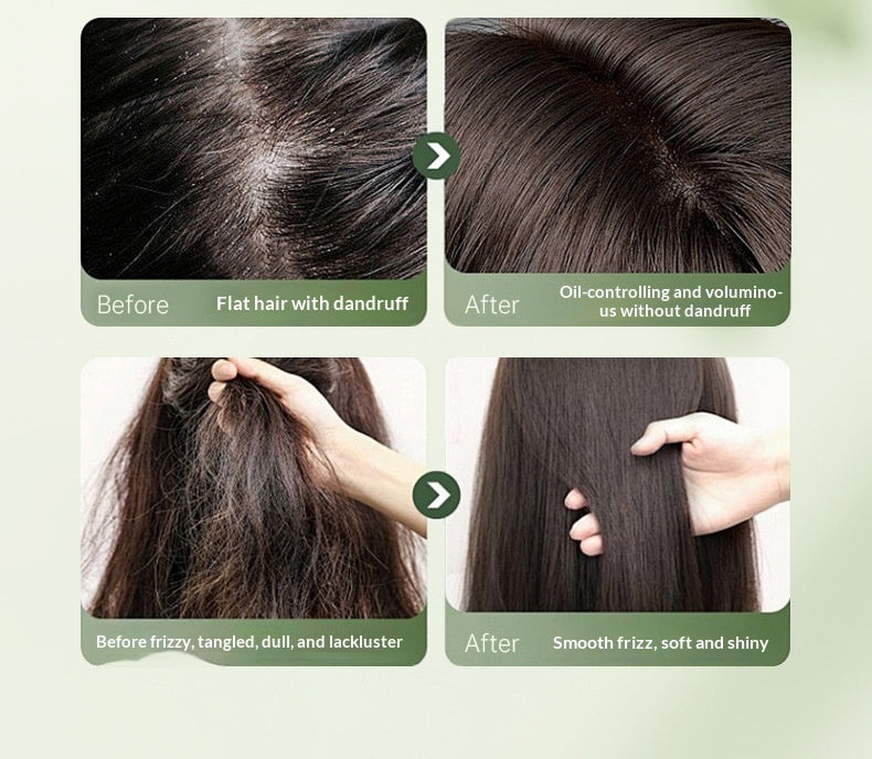 Gentle Hair Nourishing Smooth-Flowing, Oil-Control Volumizing Shampoo