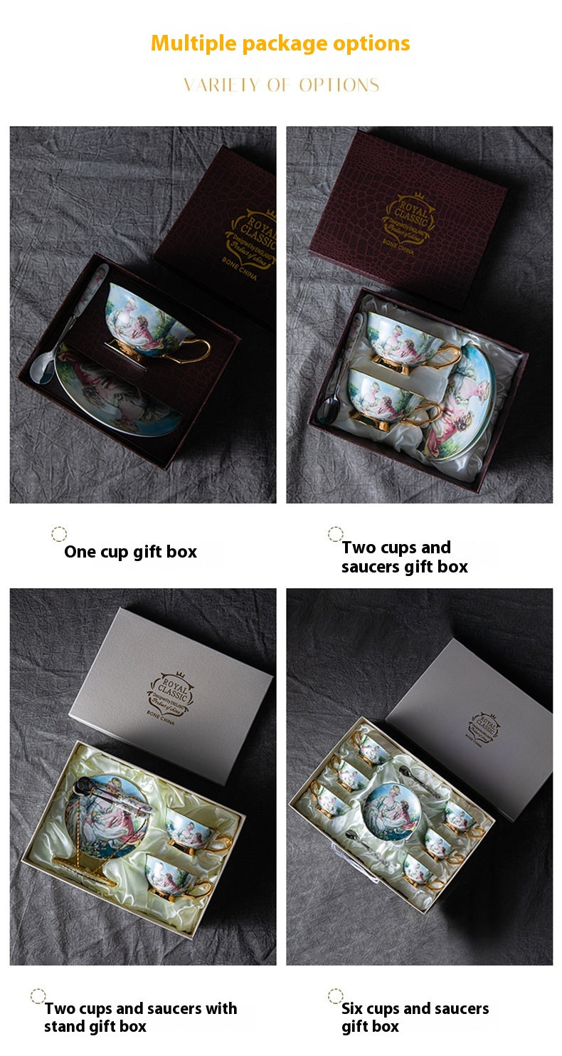 Coffee Set Suit In Blue Beauty