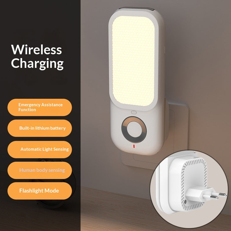Wireless Charging Human Body Bedside Sensor Night Light