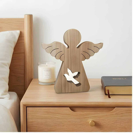 Wooden Decorative Figurines - Exquisite Handcrafted Artistry For Special Occasions And Gift Ideas - Party Accessories Set