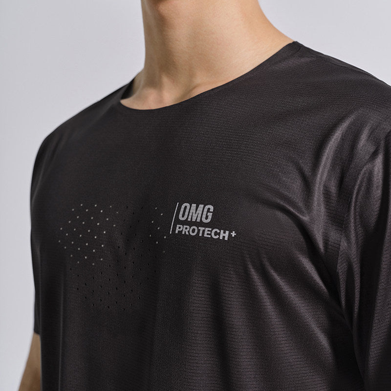 T-shirt Men's Quick Drying Mesh Breathable Fitness Clothes