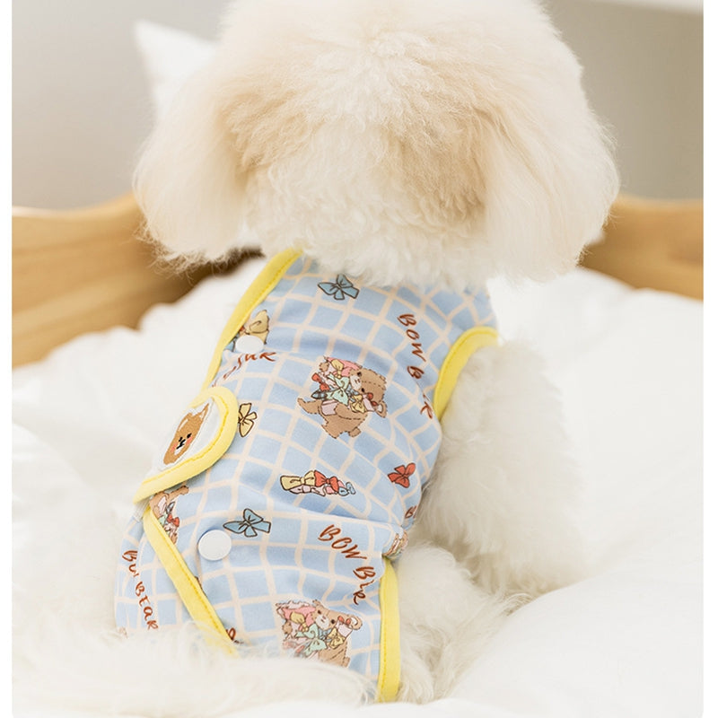 Cat Weaning Clothes Cute Sterilization Suit Protect Belly Clothing For Dogs Cats Anti-lick Recovery Clothing Pet Care Clothes