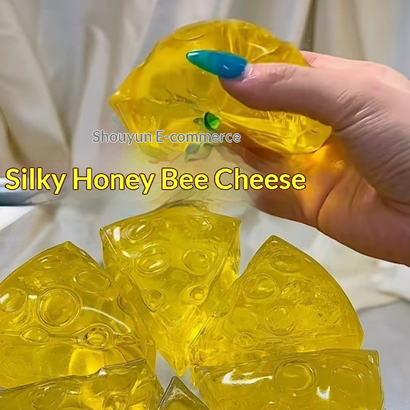 Honey-scented Slow-rebound Cheese Toy A Great Gift For Kids