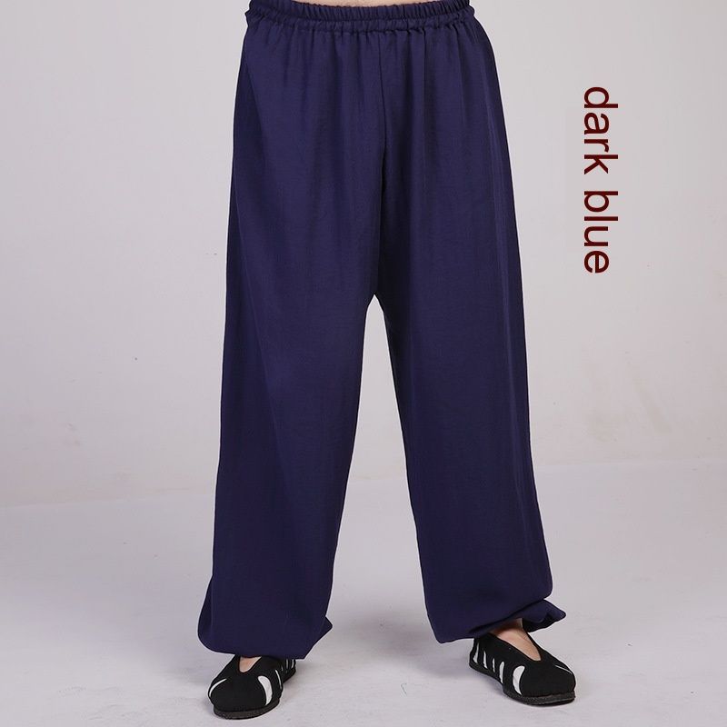 Summer Linen Yoga Tai Chi Trousers