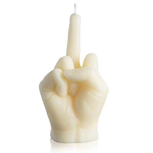 6sisc Middle Finger Scented Candle White Large Size Danish Pastel Room Decor Pine Aromatherapy Candle Long Lasting Natural...