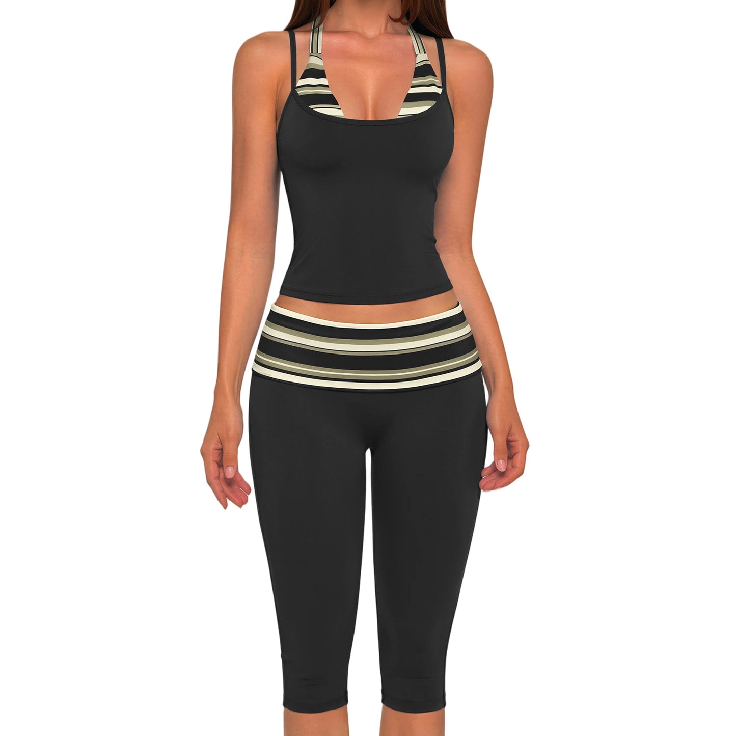 Womens Shock-Absorbing Pilates Workout Fitness Apparel