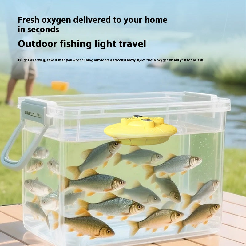 UFO Floating Water Aerator Lithium Battery Charging Dual-purpose