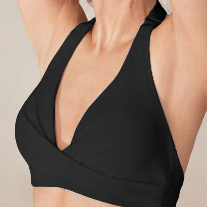 Fitness Halter Adjustable Outer Wear Quick-drying Beauty Back Exercise Underwear Women