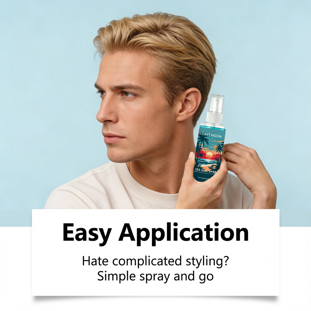 Mens Sea Salt Hair Spray For Styling And Hold