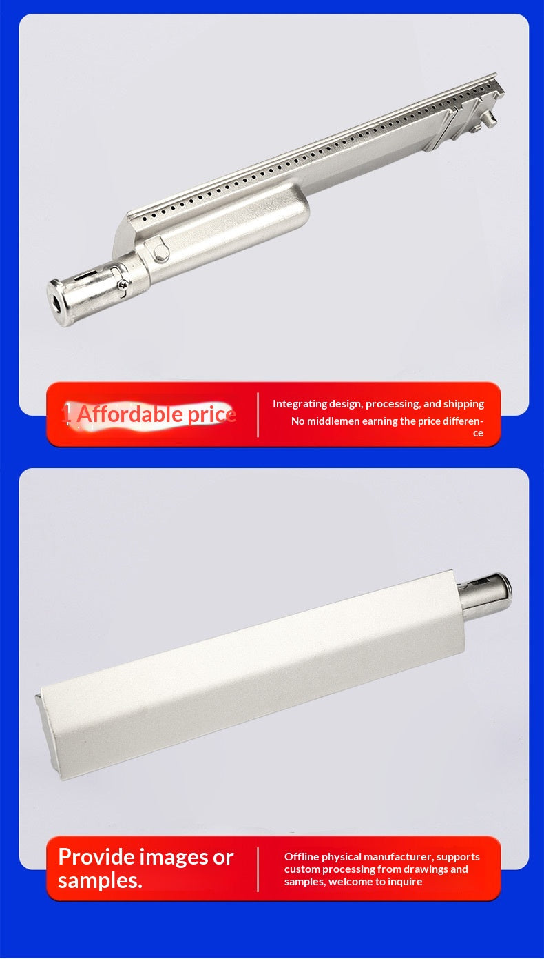 Stainless Steel Outdoor Barbecue Flame-Bar Heating Furnace Tube